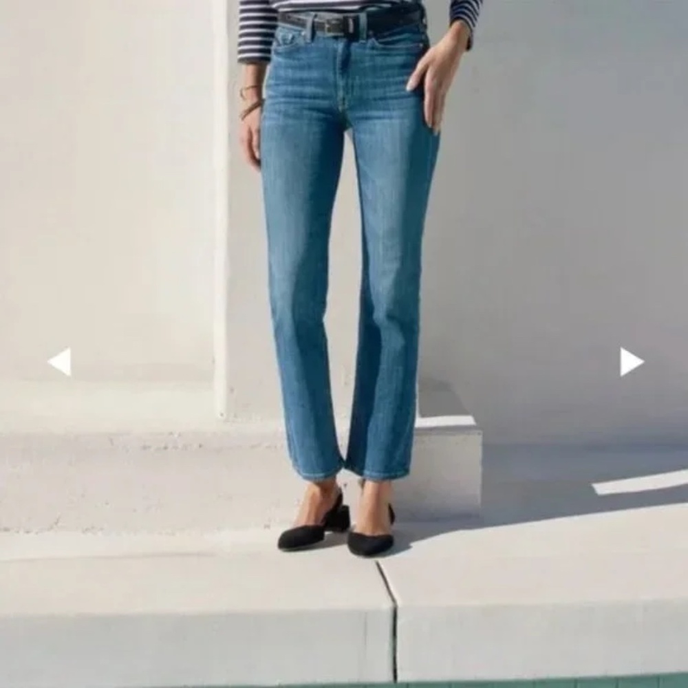 Ayr the Pop Jean in laid back wash size 26 $245 - Picture 3 of 11